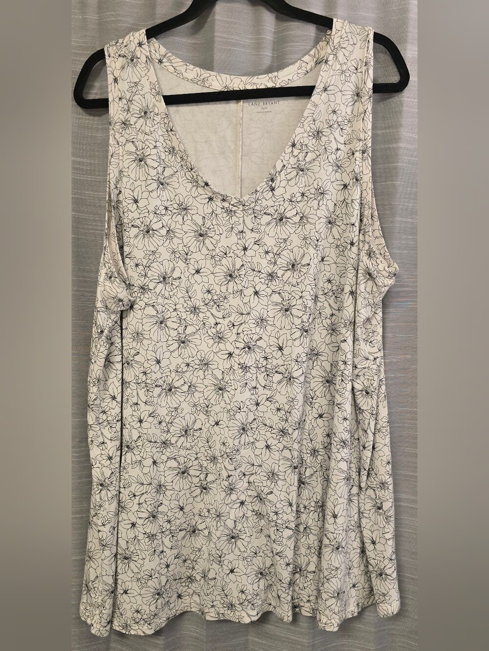 Lane Bryant Gray Heather Knit Top
